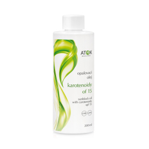Olejek do opalania „Z Karotenoidami SPF 15” Olejek do opalania „Z Karotenoidami SPF 15”
